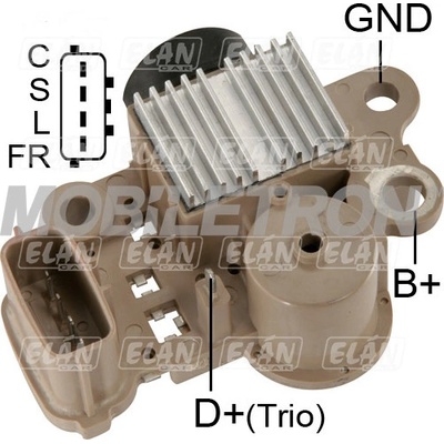 Regulátor alternátoru Mando 37300-38310 / AB195126