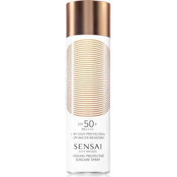 SENSAI Silky Bronze Cooling Protective Suncare Spray защитен спрей срещу слънчеви лъчи SPF 50+ PA ++++ 150ml