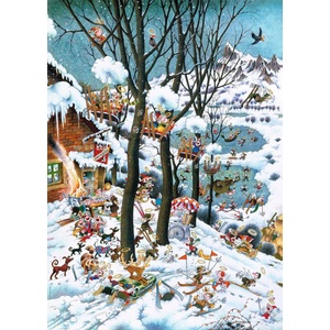Heye - Puzzle Fish: Paradise in winter - 1 000 piese