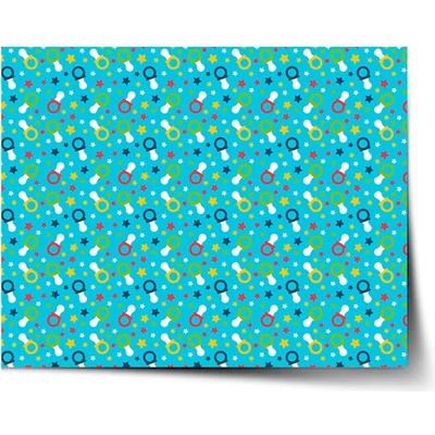 Sablio Plagát Cumlíky a hviezdy - 60x40 cm
