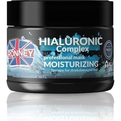 Ronney Hyaluronic Complex Professional Mask Moisturizing hydratačná maska pre suché a poškodené vlasy 300 ml