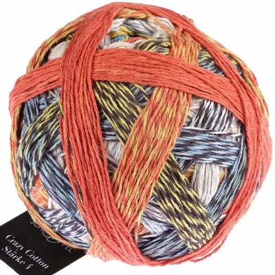 Schoppel Wolle Crazy Cotton Starke 4 2366 Urgestein