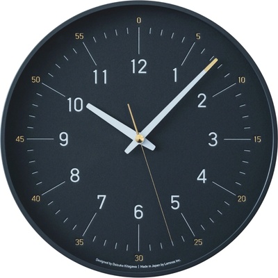 Lemnos Стенен часовник Essent морскосин (DFI 24-06 NV)