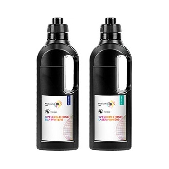 Photocentric UV Resin flexibilní čirý 1 kg pro LASER tiskárny LASFLCL01