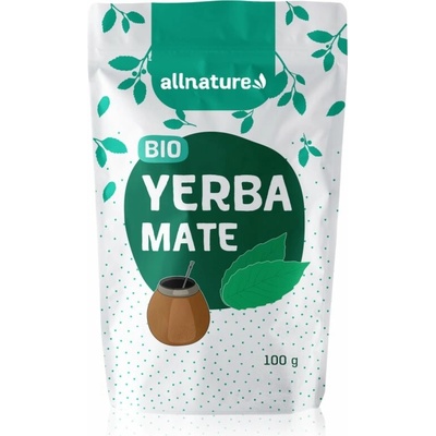 Allnature Yerba Mate BIO sypaný bylinný čaj v BIO kvalitě 100 g