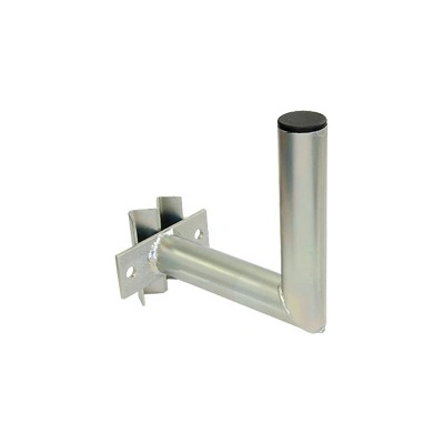 Držák antény 15/20cm mini s vinklem, (na stožár 25-89mm), trubka 35/2mm, zinek Galva