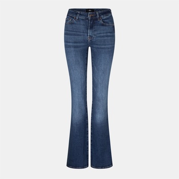 7 For All Mankind Дънки 7 For All Mankind Women's Mid-Rise Bootcut Jeans - Mid Blue