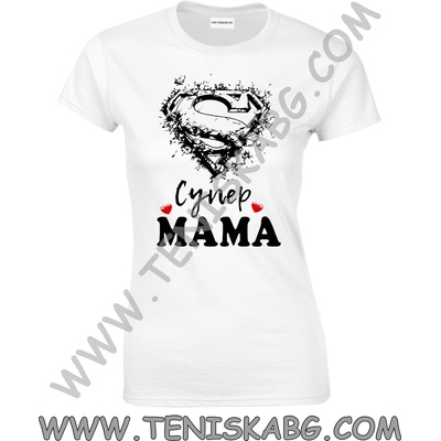 Fruit of the Loom Тениска - Супер Мама