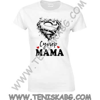 Fruit of the Loom Тениска - Супер Мама