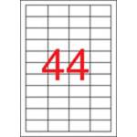APLI Етикет, универсален, 48, 5x25, 4 mm, подвижен, APLI, 4400 етикета/пакет 03054 (03054)
