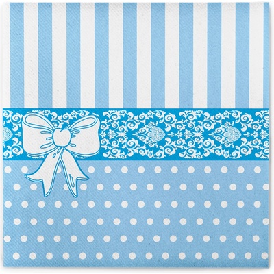 Mank Sovie home 69058 obrúsky Airlaid Dinner Bine modrá 12ks 40x40cm