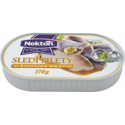 Nekton Sled filety v horčičnej omáčke 170 g