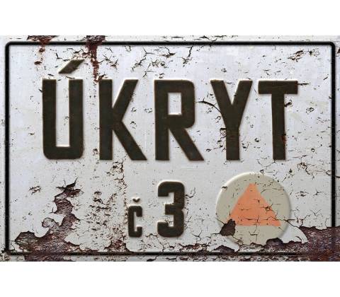 Ceduľa Úkryt 3