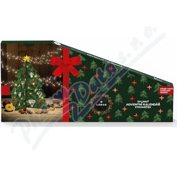 LEROS Bylinný Adventný kalendár Stromček 24ks