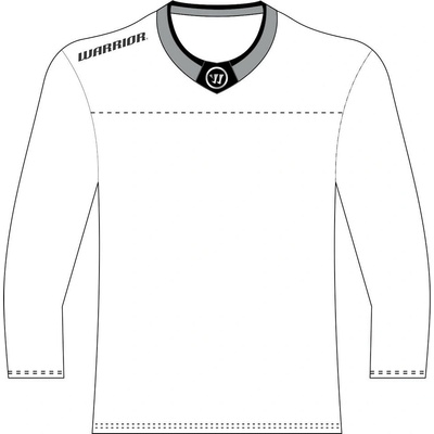 Tréningový hokejový dres Warrior Alpha Practice Jersey White SR