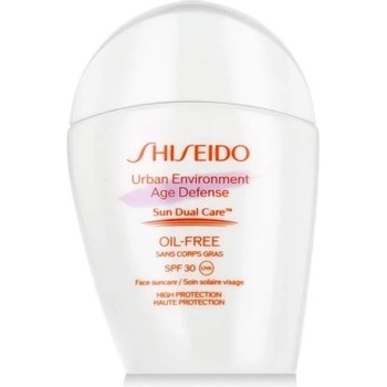 Shiseido Urban Environment Age Defense SPF30 слънцезащитен крем за лице без съдържание на масла 30 ml за жени