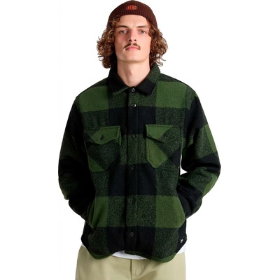 Vans Denby Fuzzy shacket black/loden green 24