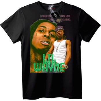 NOONEBRAND Тениска Lil Wayne Харесвам Хора - S, White