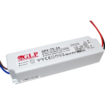 GPV, 75W LED zdroj GPV-75-24, 3A, 24V