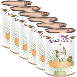 Terra Canis Sensitive Пиле с картофи и малини 6 x 400 г