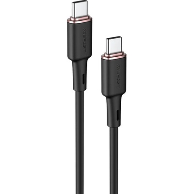 ACEFAST Кабел Acefast C2-03, USB-C към USB-C, 1.2 m, 60W, 20V, 3A, черен (C2-03-C-C black)