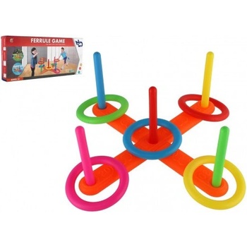 Házecí hra kříž s kruhy plast