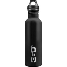 360° Stainless Single Wall Bottle Matte Black 750 ml