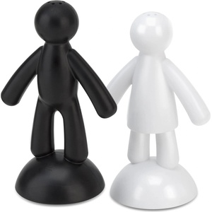 Umbra HK Limited Umbra Комплект за сол и пипер buddy - цвят бяло/черно (umbra-330282-050)