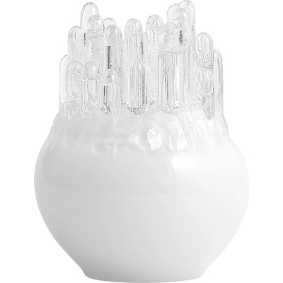 Kosta Boda Свещник за чаена свещ Polar 19 см бял (7062110)