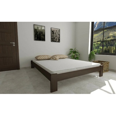 ComfortMatrace Aurora + rošt masiv borovice Barva ořech