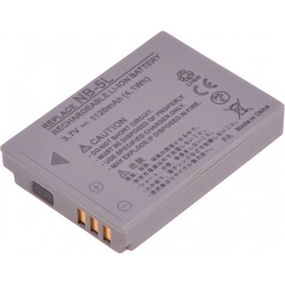 T6 power Canon NB-5L 1120mAh DCCA0010 – Hledejceny.cz