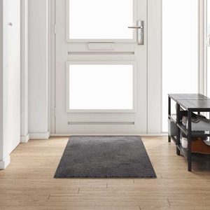 vidaXL Килим пътека Сиво 80 x 250 cm 100% Полипропиленов Тапициран (42011390)