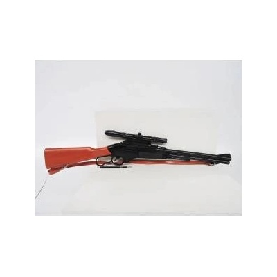 Fisher Price LONG RIFLE, 77 cm, winchester, belt, fol