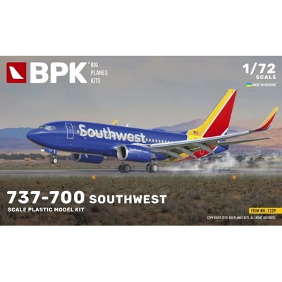 Big Planes Kits Boeing 737 700 Southwest 1:72