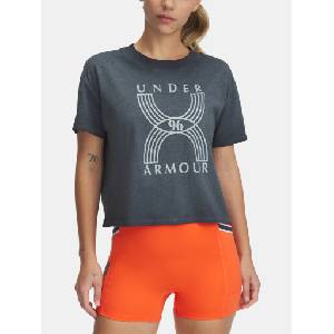 Under Armour Дамска тениска Under Armour UA Run 96 Graphic SS Under Armour | Cheren | ЖЕНИ | S