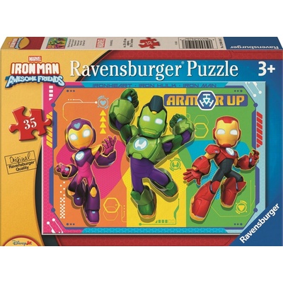RAVENSBURGER Iron Man a jeho úžasní přátelé 35 dílků