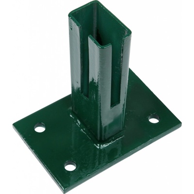 Pätka pre plotový stĺpik 60 x 40 mm zelená