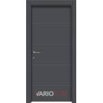 VarioDor Алуминиева врата с облицовка от mdf - vda 80 Антрацит (цена без монтаж)