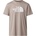 The North Face Мъжка тениска The North Face Evolution Half Dome Short Sleeve T-shirt - Stone Slab (216-7970-0813)