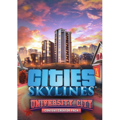 Paradox Interactive Cities Skylines University City Content Creator Pack (PC)