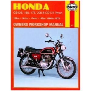 Honda 125/160/175 Twins Owner's Workshop Manual (1973)
