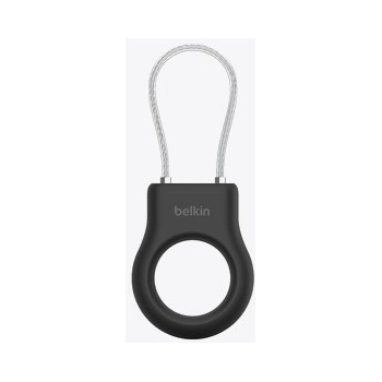 Apple Belkin Secure Holder w Wire Cable - Airtag - Black (MSC009btBK)