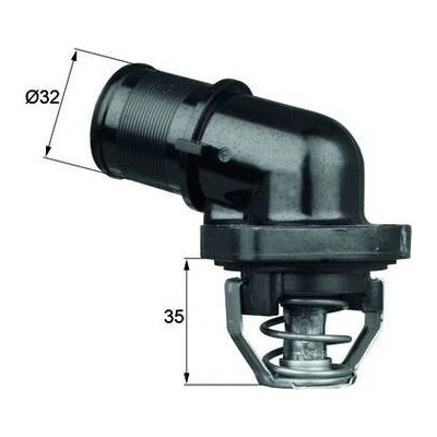 Termostat, chladivo MAHLE TI 181 89