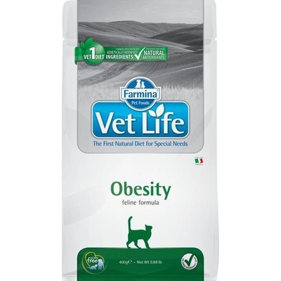 Vet Life Natural Feline Dry Obesity 0,4 kg