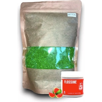 Knapro Cukr na cukrovou vatu 1 Kg Meloun Zelená