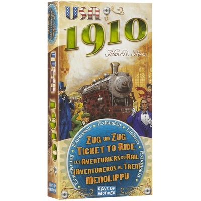 Asmodee Ticket to Ride USA 1910 expansion