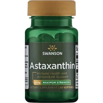 Image 1 of Swanson Astaxanthin 12 mg [30 Гел капсули]