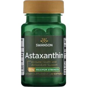 Swanson Astaxanthin 12 mg [30 Гел капсули]