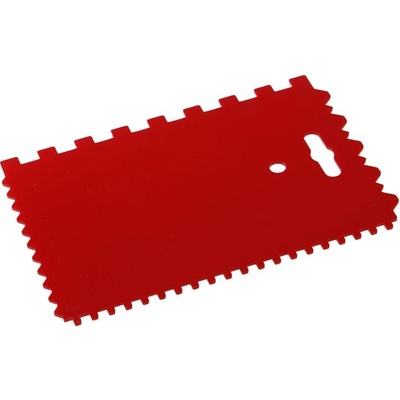 LEVIOR Stěrka plast zuby 170x115mm