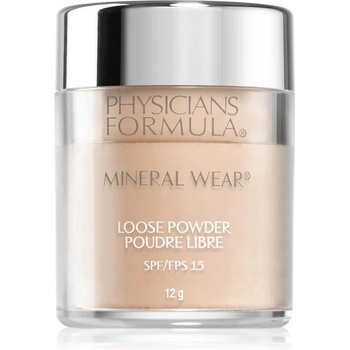 Physicians Formula Mineral Wear® насипен минерален пудров фон дьо тен цвят Translucent Light 12 гр